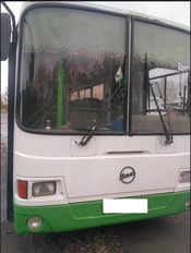 Установка  на Автобус ЛИАЗ 525636 2012 г.в.